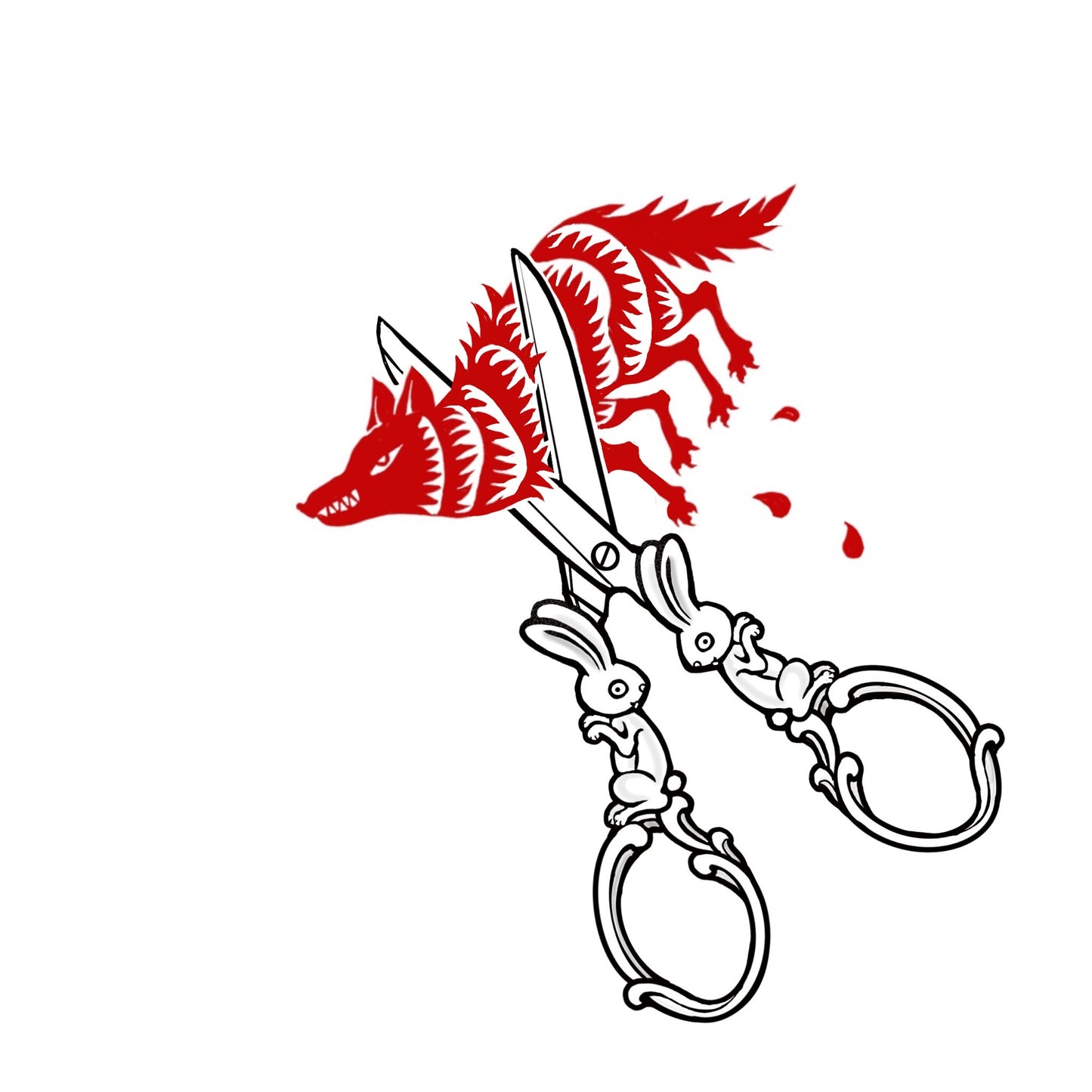 XIAOQING : Scissor Series Wolf : $400-$650