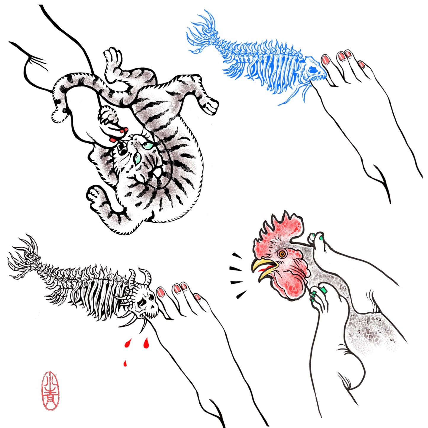XIAOQING : Feet Series V : $350-$650