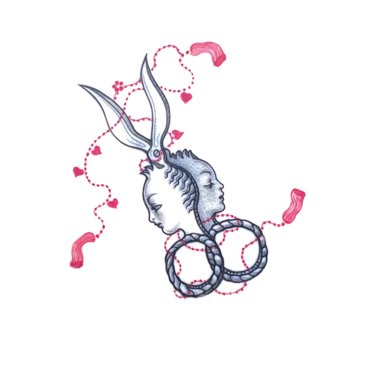XIAOQING : Scissor Series Faces I : $400-$650