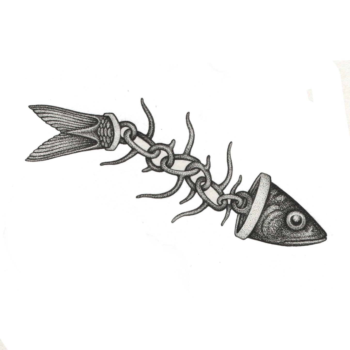 LAYNE : Repeating Fishbone Chain : $475