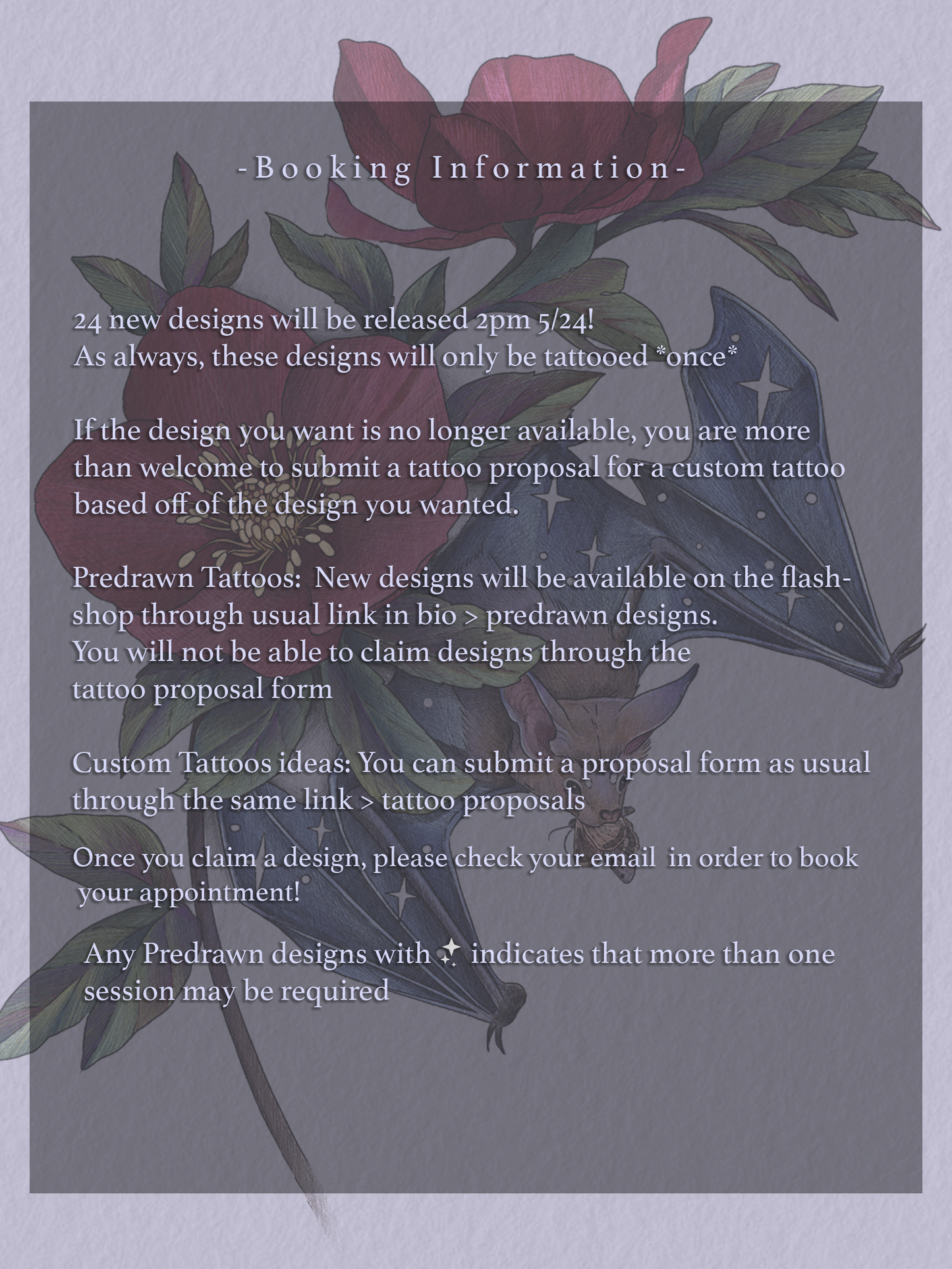 ZARA : LunaMoth & Rose - 4 Hours+