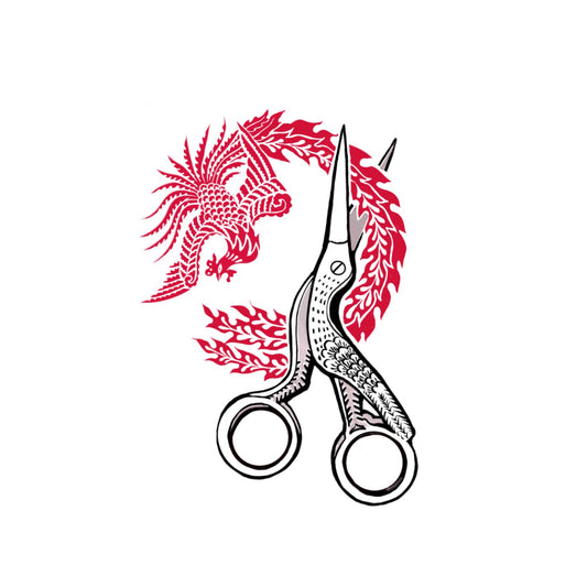 XIAOQING : Scissor Series Phoenix : $400-$650