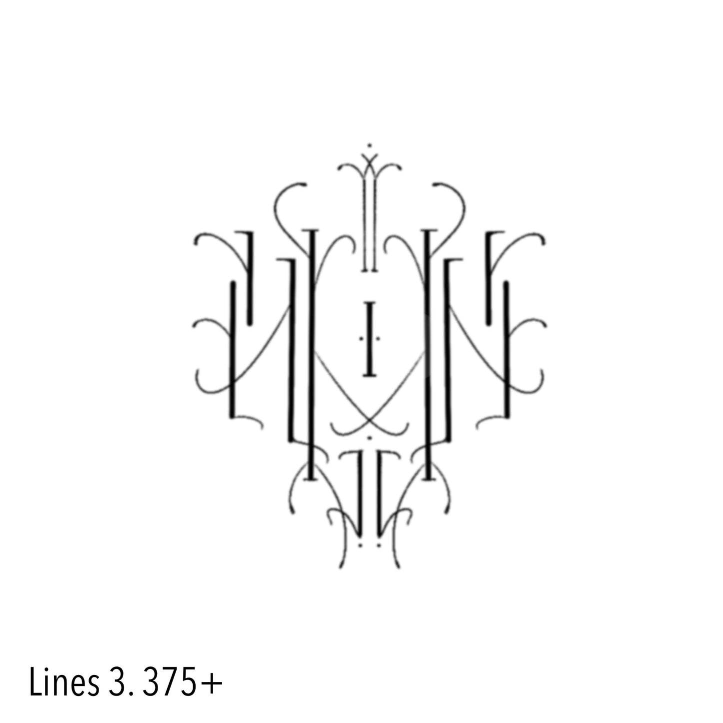 VICTORIA : Lines III : $350+