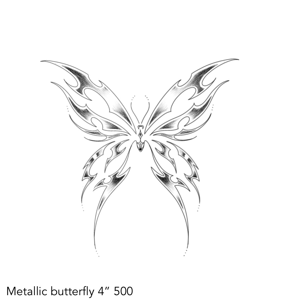 VICTORIA : Metallic Butterfly : $500