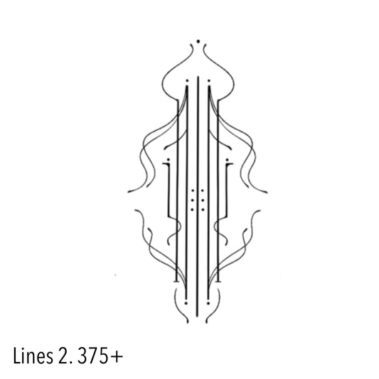 VICTORIA : Lines II : $375+