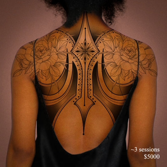 NEEKEH : Ornamental Shoulders III - $5000