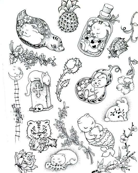 XIAOQING : Flash Sheet I : $125-$350