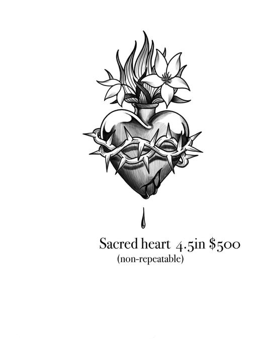 LIV : Sacred Heart II : $500